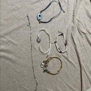 Elegant Evil Eye Jewelry Set